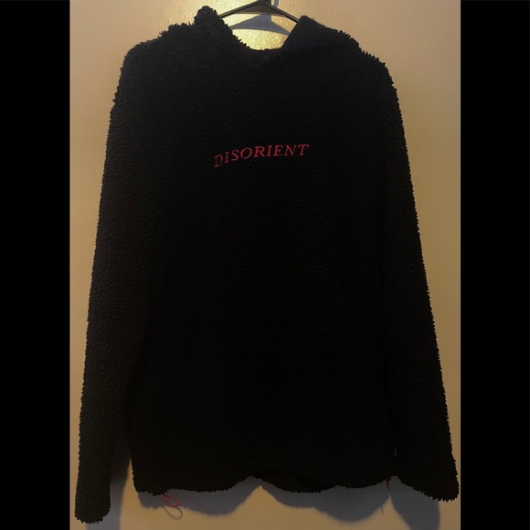 distorted fluffy hoodie - Picture 1 of 1